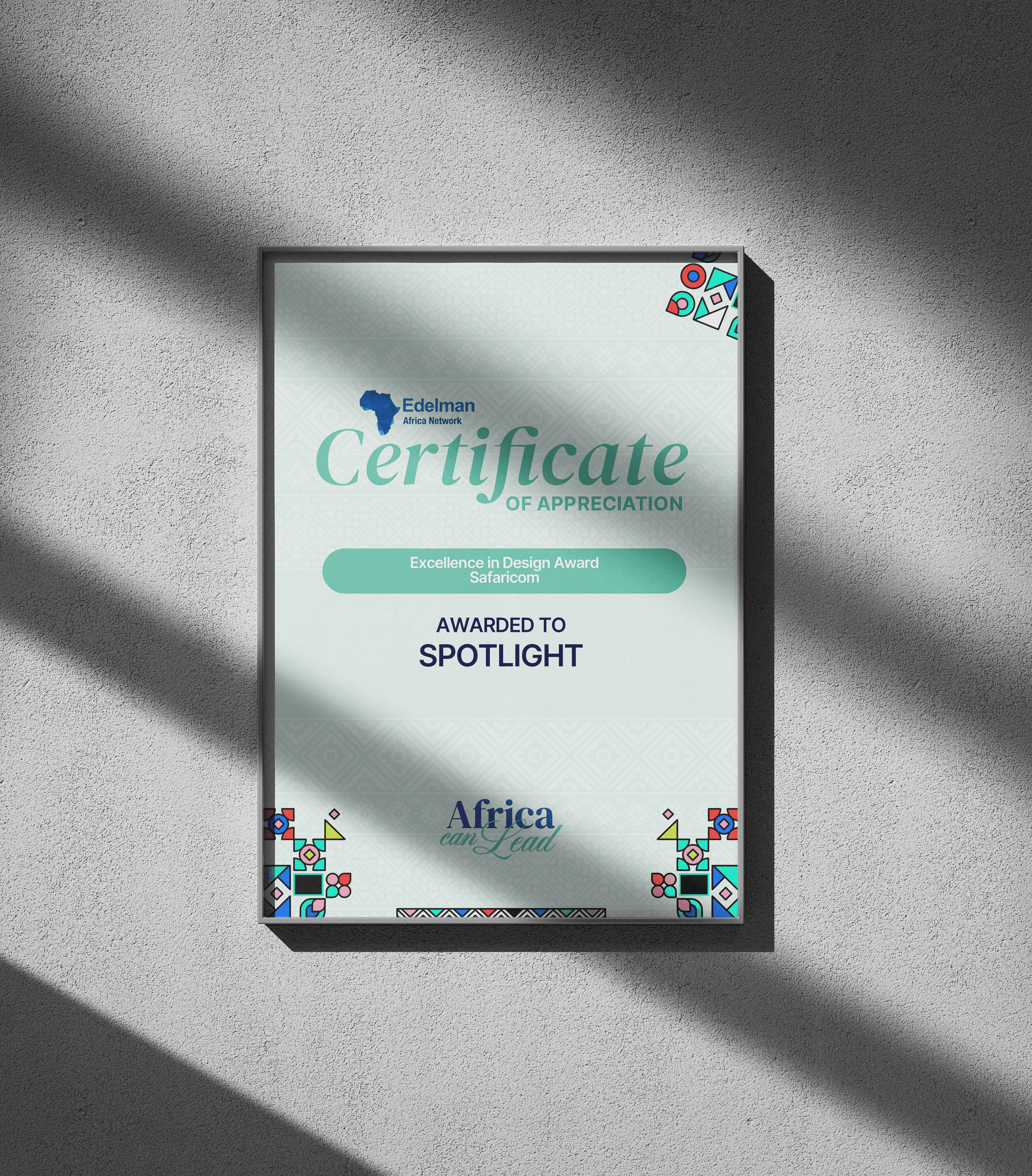 SAFARICOM - Excellence in Design